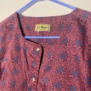 80s LL Bean shirt, size M